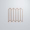 Ekena Millwork Large Conroe Decorative Fretwork Wood Wall Panels, Cherry, 23 3/8"W x 23 3/8"H x 3/8"T WALW24X24X0375CRECH - alternate 2